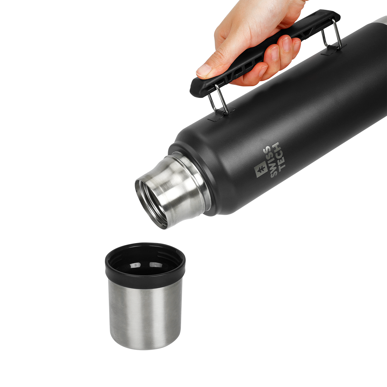 Termokande 1182 ml - Sort